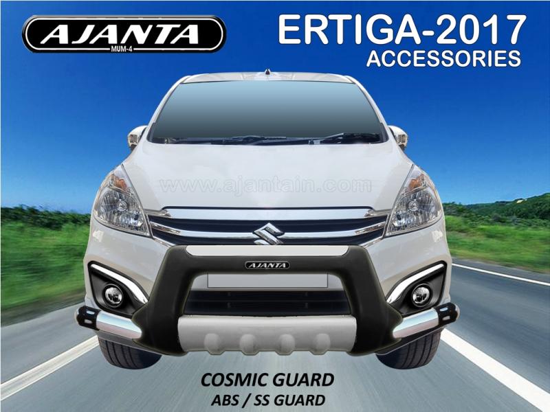 ERTIGA COSMIC ABS STEEL FRONT GUARD FOR NEW ERTIGA 2017-LATEST PRODUCT-AJANTA.