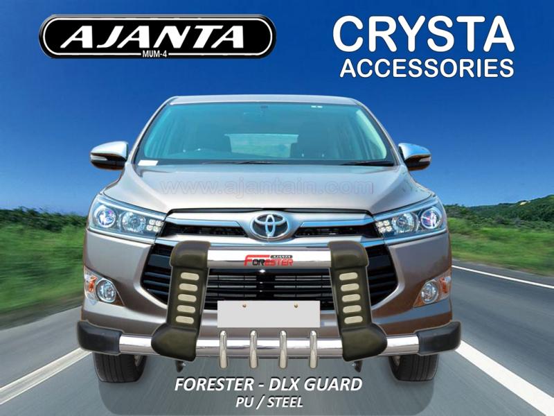 TOYOTA INNOVA 2016 CRYSTA FRONT CRESH GUARD FORESTER DLX-AJANTA GUARD.MFG-MUMBAI