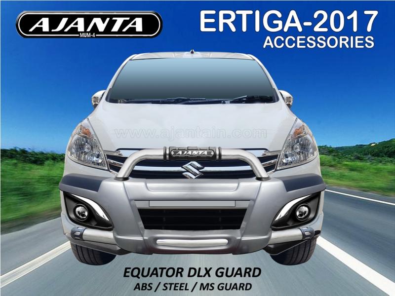 ERTIGA ABS BUMPER GUARD AJANTA ABS BODY COLOUR GUARD FOR ERIGA-ABS ADDON BUMPER-