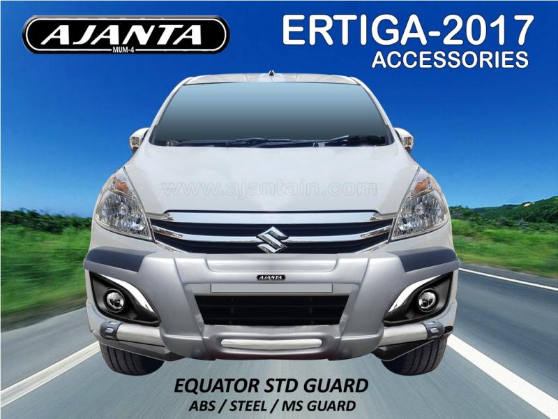 NEW ERTIGA ABS BUMPER ADDON GUARD WITH BODY COLOUR-ABS BUMPER GUARD-ABS BUMPER 