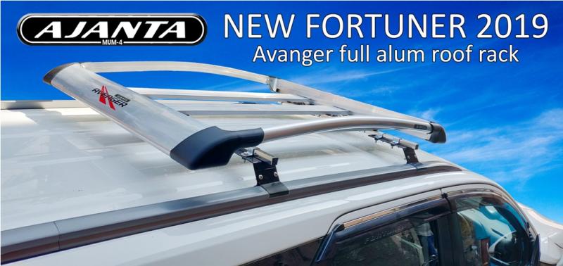 NEW FORTUNER 2018-19 ROOF RACK FIX WITH OE FITTING-ROOF RAIL FIX LUGGAGE CARRIER
