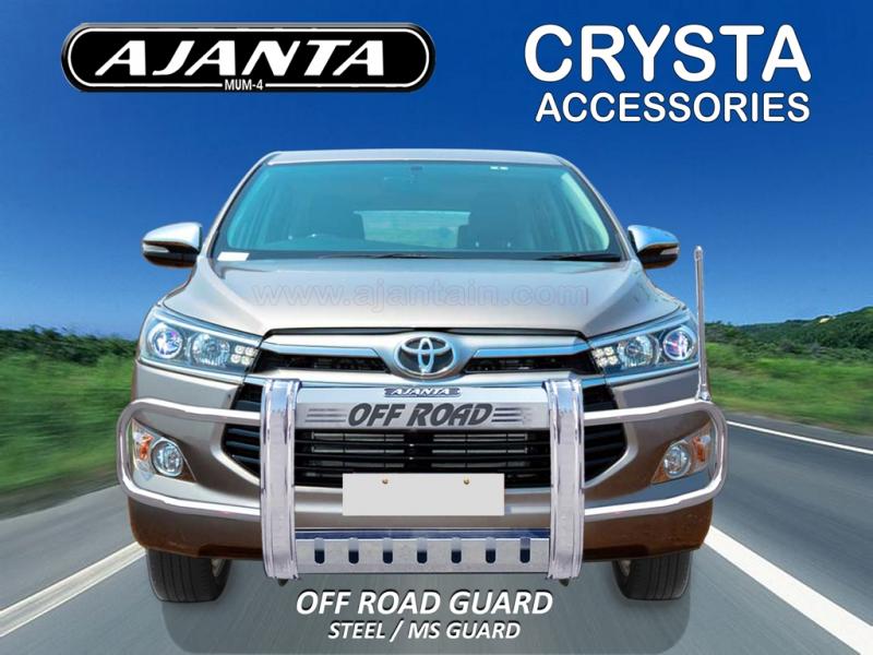 NEW INNOVA CRYSTA LATEST-ACCESSORIES-OFFROAD FRONT GUARD-AJANTA-guard manufactur