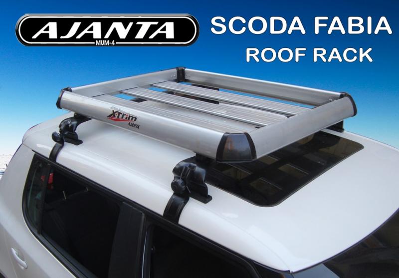 ROOF RACK FOR SCODA FABIA-ROOF CARRIER-LUGGAGE FOR FABIA-AJANTA-MANUFACTURE-RACK